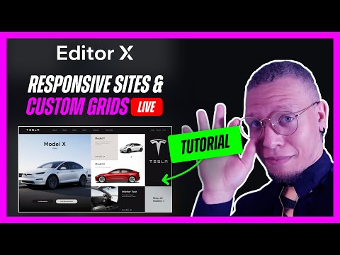 Editor X Tutorial | Custom Grids | Daily Design Challenge