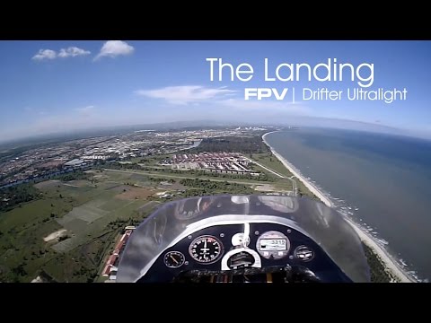 FPV Drifter ultralight - How to scale landing