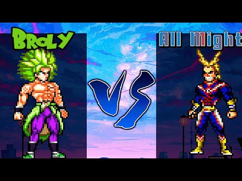 Jump Force Mugen V11 On PC: Broly vs All Might - WATCH TILL THE END!!
