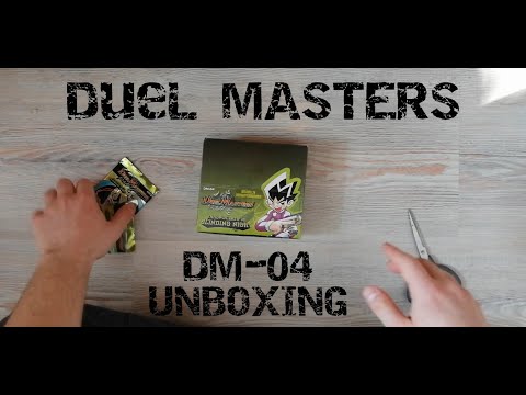 Duel Masters - unboxing german DM-04 Booster Box