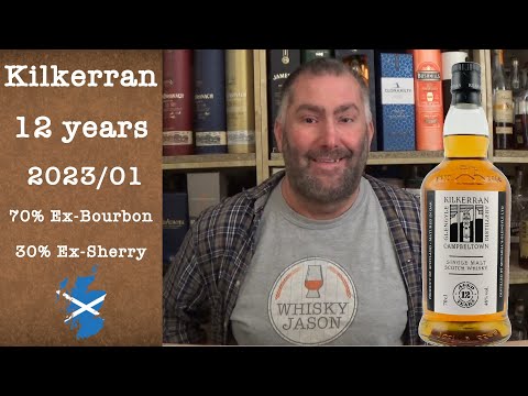 Kilkerran 12 Year Old (2023/01) - 70% Ex-Bourbon 30% Ex-Sherry Casks Scotch Tasting by WhiskyJason