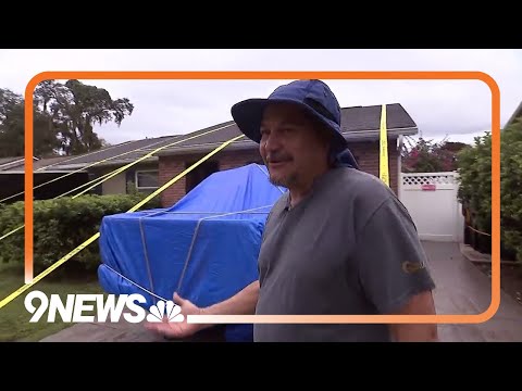 Man Straps Down His Home as Milton Arrives in Florida