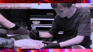 Caskey (of YMCMB) Get's Tattoo From Mike Sizemore and Son, Isaiah