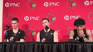 Louisville Players Postgame Presser vs. Miami (2/8/25)