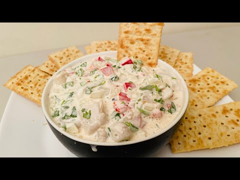 COMO FAZER CEVICHE DE CORVINA