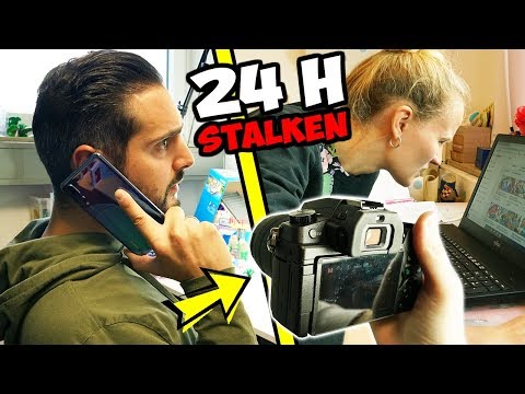 24 Stunden KAAN & KATHI STALKEN Challenge | Nina filmt heimlich 1 Tag OHNE DASS SIE ES MERKEN