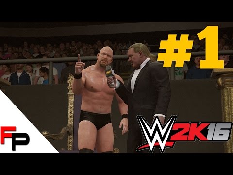 WWE 2K16 - 2K Showcase 1 - 1996 King of the Ring - Stone Cold vs. Jake the Snake Roberts