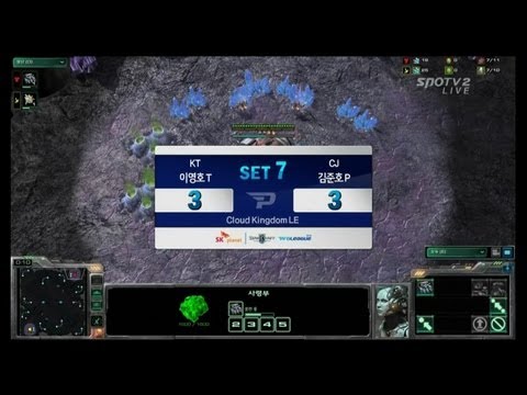 SPL [01.22] KT vs CJ 7set / WCS Cloud Kingdom LE- Starcraft 2,esportstv