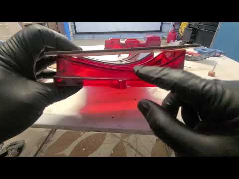 DIY flush mount taillights for a 1969 mustang