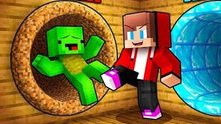 😇😅😂JJ_and_Mikey__POOR_vs_RICH_Choose_A_Door_Battle_in_Minecraft_-_Maize #minecraft
