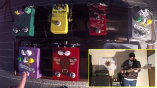 Video thumbnail for Fuzzrocious Pedals BAXSTABBER tone shaper eq preamp - BASS by Fuzzrocious Pedals