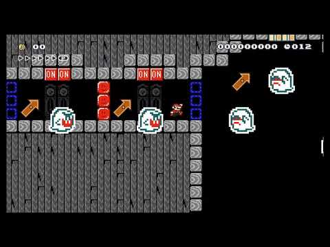Mario Maker 2 - Spooky Speedrun (20 sec)