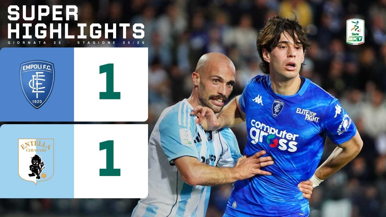 Empoli vs Virtus Entella Highlights