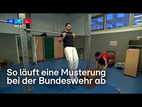 Bundeswehr braucht mehr Soldaten - Besuch bei einer Musterung in Düsseldorf | RTL WEST