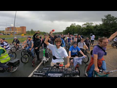 Drum & Bass On The Bike - MILTON KEYNES