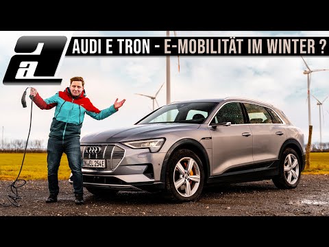 Audi e-tron 55 quattro (408 hp, 664 Nm) in winter | Does it work?! | REVIEW