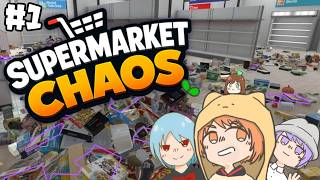 #1【整理整頓ゲーム】Supermarket Chaos【僕たちのゲーム実況記録】