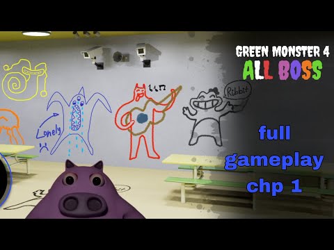 Green monster 4 all boss chp 1 full gameplay 