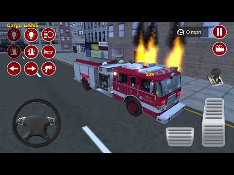 Fire Truck Driving Simulator 2020 #3 - Fire Truck - Android Gameplay