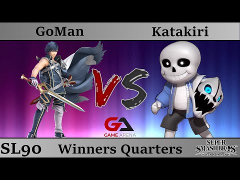 SmashLAN'd 90 - Winners Quarters: GoMan (Chrom) vs Katakiri (Sans Mii Gunner)