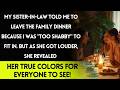 Family Dinner Showdown   SIL Tries to Humiliate Me, But MIL Shuts Her Down! DEFAULT Thumbnail