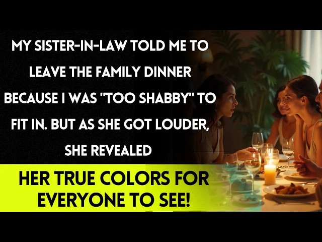 Family Dinner Showdown   SIL Tries to Humiliate Me, But MIL Shuts Her Down! SDDEFAULT Thumbnail