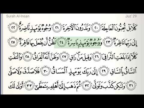 Surah - 75 - Al-Qiyamah - Accurate Tajweed recitation of Quran - Mahmoud Khaleel Al-Hussary
