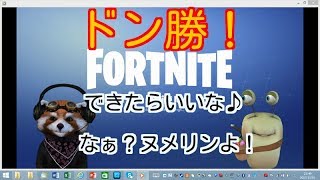 [Fortnite X FaceRig] ヌメリンとドン勝したいけど洗礼を受けちゃったの巻