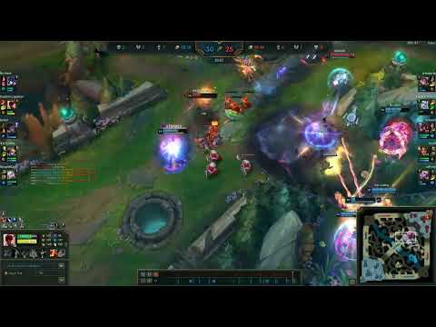 Clean teamfight on Lee sin in high elo(d1- master)
