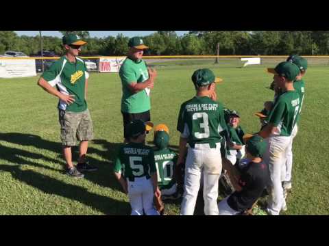 Little League Pregame Speech - Announcing the Lineup