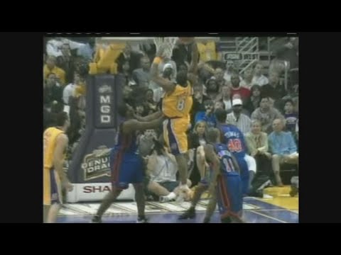 Kobe Bryant 32 Points 5 Ast Vs. Knicks, 2004-05.