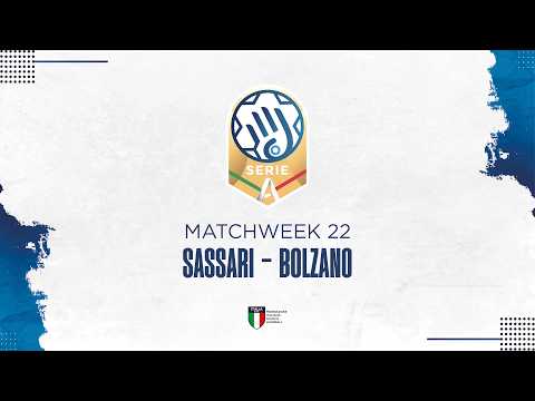 Play Serie A Gold [22^] | SASSARI - BOLZANO