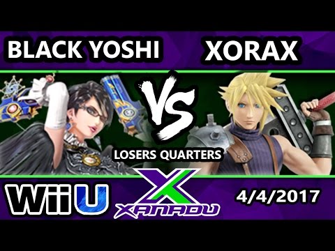 S@X 196 - Wave | Black Yoshi (Bayonetta) Vs. Xorax (Cloud) - SSB4 Losers Quarters - Smash for Wii U