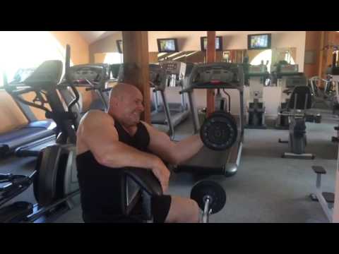 Koryzna Tadeusz 38kg biceps (łapa ma moc!!)63lata weteran z Słupska