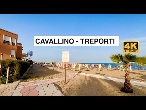 CAVALLINO - TREPORTI  WALKING TOUR, A QUIET  BEACH TOWN IN ITALY