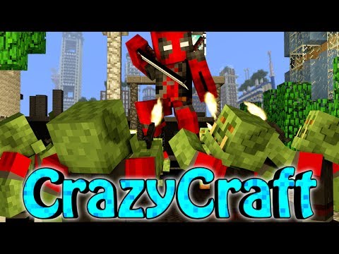 Minecraft | CrazyCraft 2.0 - OreSpawn Modded Survival Ep 122 - "DEADPOOL"