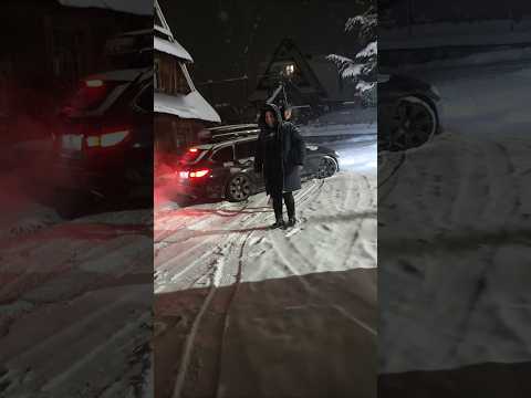 BMW w  śniegu w Zakopanem!!