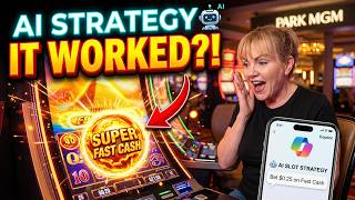 Testing an AI Slot Strategy at Park MGM: Did it Actually Win?!