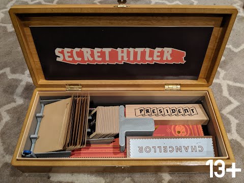 Настольная игра Тайный Гитлер + правила на Украинском / Secret Hitler Big Box - фото 1 - id-p2287677693