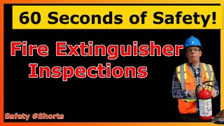 Fire Extinguisher Inspection Safety #Shorts