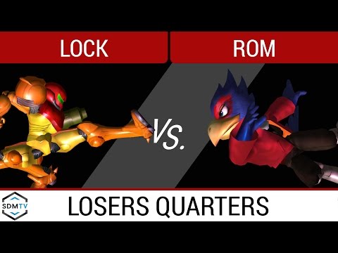 SDSU Biweekly 49 - Lock (Samus) vs. ROM (Falco) - SSBM Losers Quarters - Smash Melee