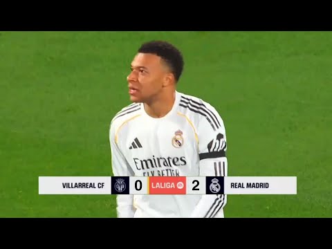 FULL HIGHLLIGHT (2-0) REAL MADRID VS VILLARREAL !!!  LALIGA 2025/26 MBAPPE GOAL FANSCAM
