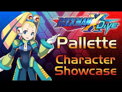 Mega Man X DiVE Beta - Pallette Showcase: Gameplay, Skills & 3D Model