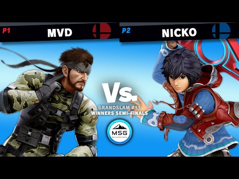 GrandSlam #11 / MVD (Snake) Vs. Nicko (Shulk) (Winners Semis)