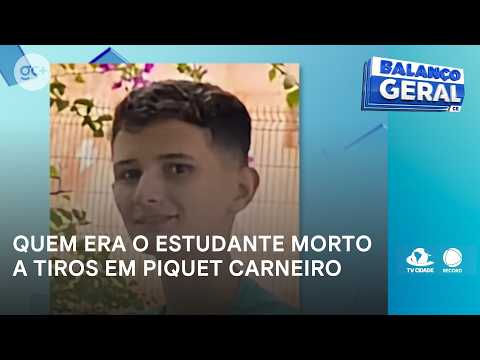 Quem era o estudante morto a tiros na saída de chácara em Piquet Carneiro | Balanço Geral CE