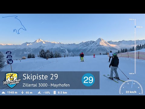 Skiën - Skipiste 29 Skiën - Skipiste 29