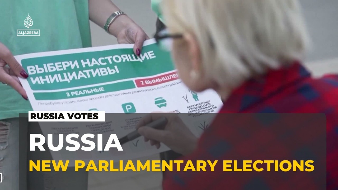 Russia parliamentary elections: 10 parties compete amid war in Ukraine