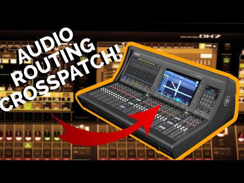 Audio Routing auf der DM7! | Yamaha DM7 Tutorial