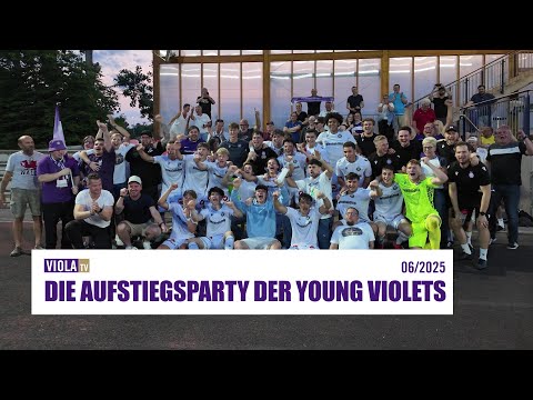 Matchday Backstage: Die Aufstiegsparty der Young Violets (06/2025) #faklive #veilchen #violatv
