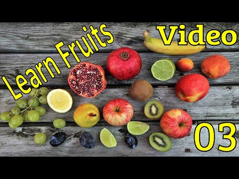 Telugu Learning Fruits (Pandlu) Part 3